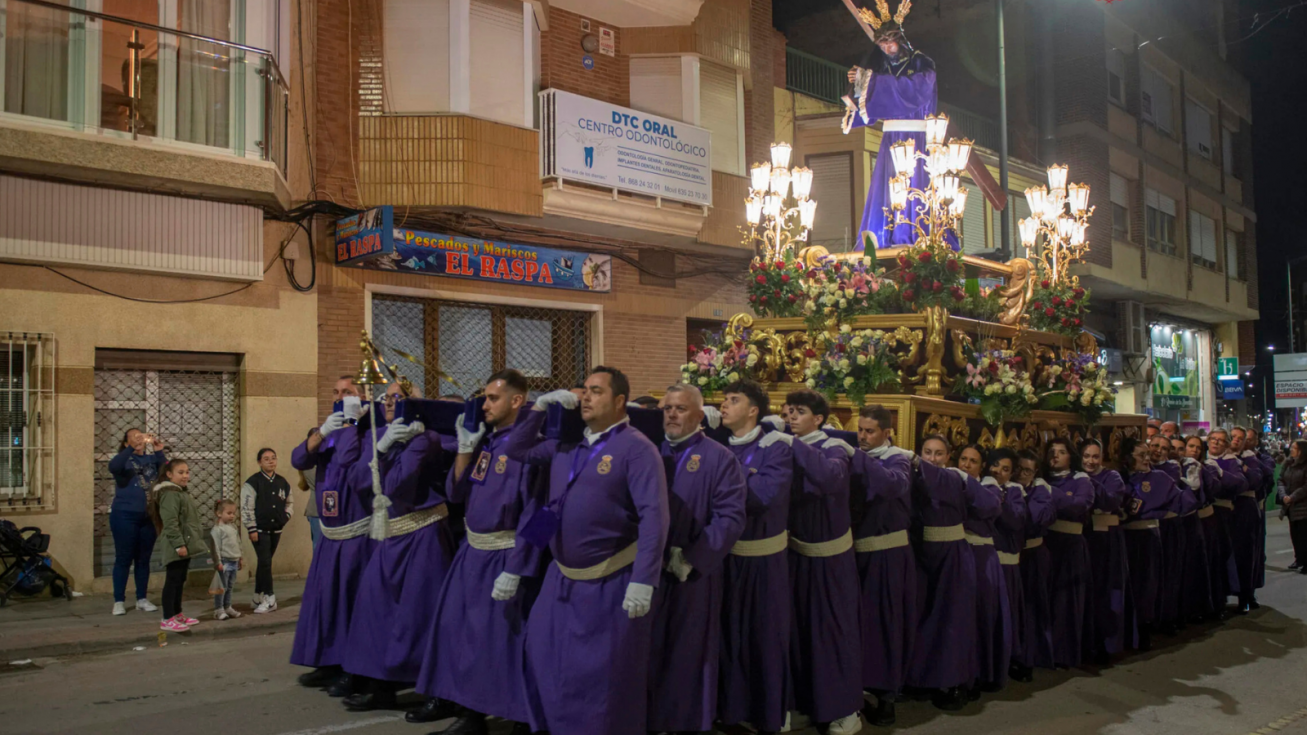 Procesi&oacute;n Jueves Santo de La Uni&oacute;n.