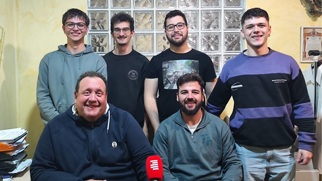 Miembros de la Agrupaci&oacute;n Musical La Uni&oacute;n.