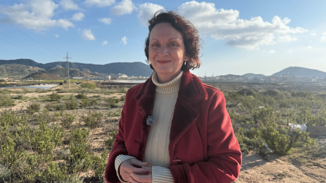 María Marín, porravoz de Podemos en la Región de Murcia María Marín, porravoz de Podemos en la Región de Murcia
