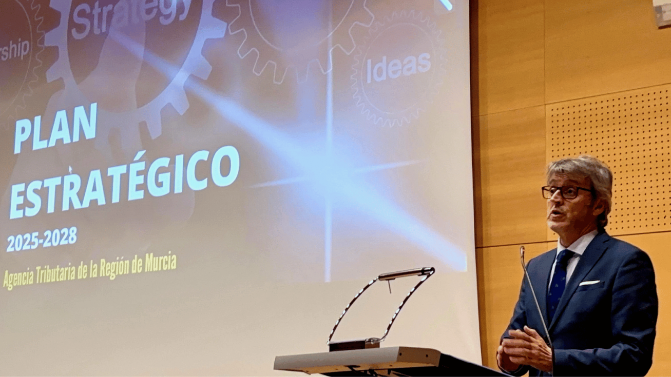 El consejero de Econom&iacute;a, Hacienda, Fondos Europeos y Transformaci&oacute;n Digital, Luis Alberto Mar&iacute;n - CARM