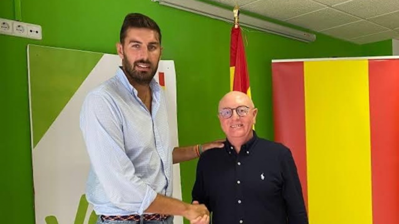 Diego Salinas junto a Jos&eacute; &Aacute;ngel Antelo.