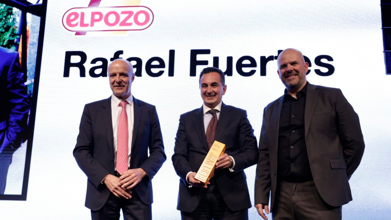 Rafael Fuertes, director general de ElPozo, elegido Best CEO en los Best!n Food 2026. Rafael Fuertes, director general de ElPozo, elegido Best CEO en los Best!n Food 2026.