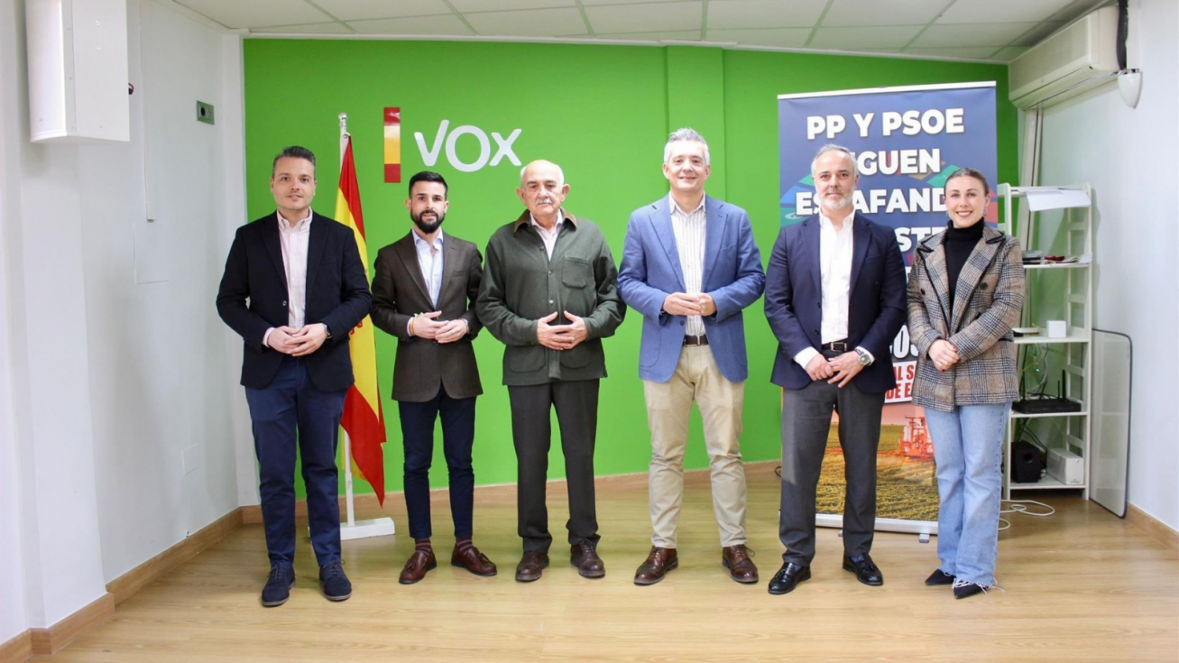 Presentaci&oacute;n del nuevo Comit&eacute; Ejecutivo Provincial de Vox.