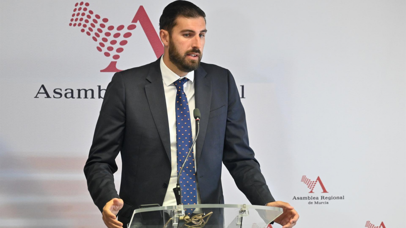 El portavoz de Vox en la Asamblea Regional, José Ángel Antelo. El portavoz de Vox en la Asamblea Regional, José Ángel Antelo.