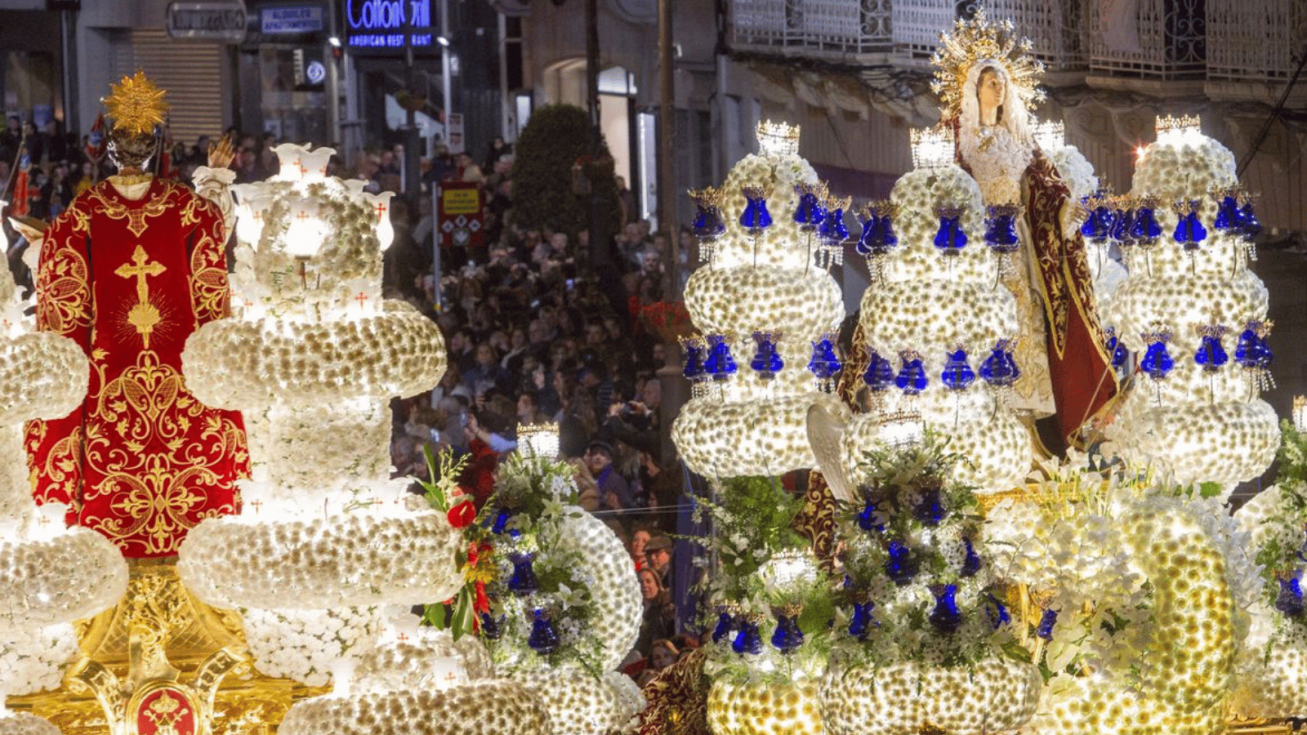 Procesión california del Miércoles Santo en Cartagena Procesión california del Miércoles Santo en Cartagena