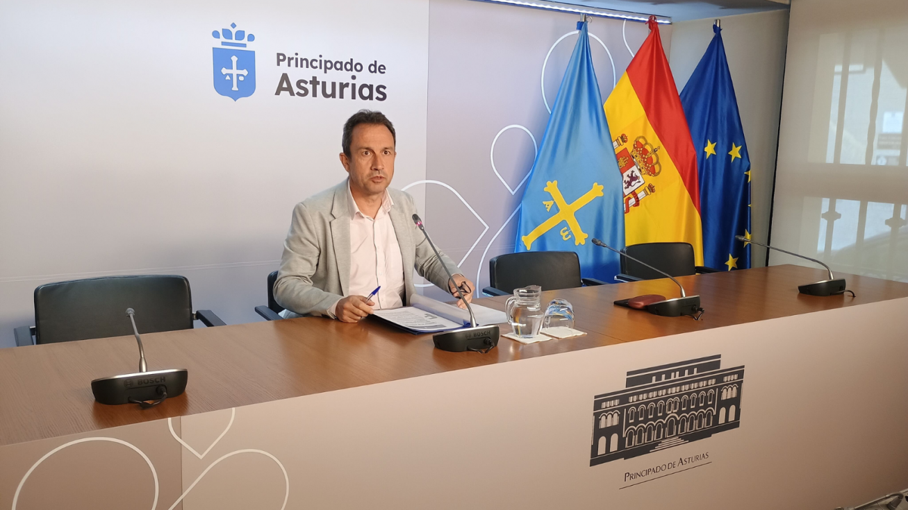 Ovidio Zapico, consejero de Vivienda del Principado de Asturias.