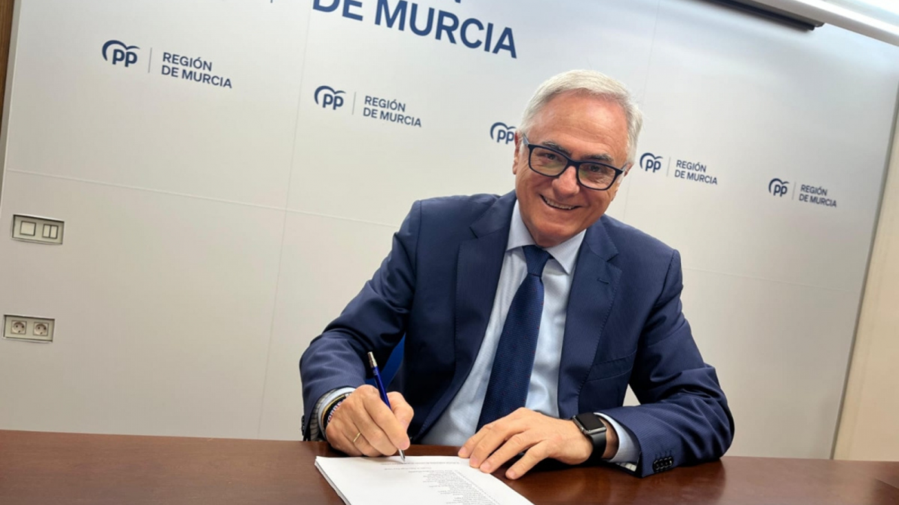 Pedro Ángel Roca, alcalde de Torre Pacheco. Pedro Ángel Roca, alcalde de Torre Pacheco.