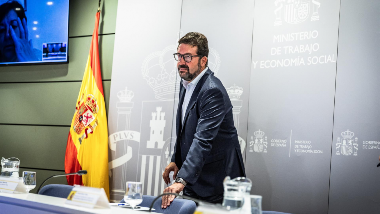 El secretario de Estado de Trabajo, Joaqu&iacute;n P&eacute;rez Rey.