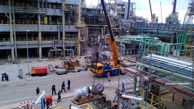 Instalaciones de Sabic en Cartagena