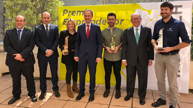 Foto de familia de los ganadores