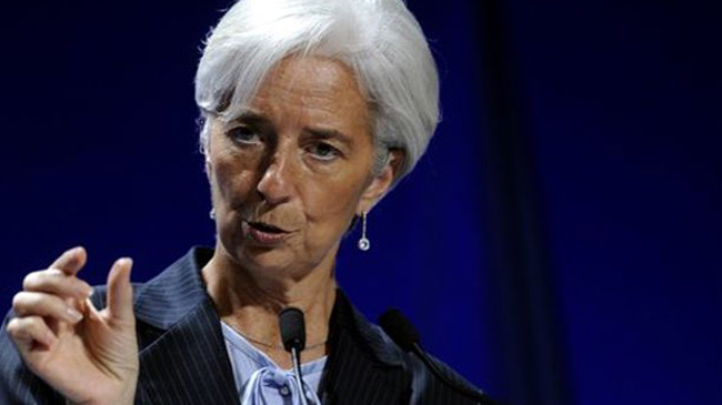 Christine Lagarde, directora gerente del FMI