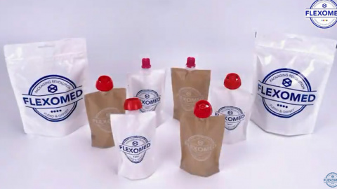 Envases tipo doypack y pouch