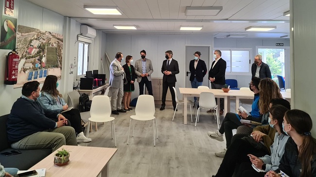Visita del consejero de Economía, Luis Alberto Marín, a la sede central de la Asociación Murciana de Rehabilitación Psicosocial en Molina de Segura Visita del consejero de Economía, Luis Alberto Marín, a la sede central de la Asociación Murciana de Rehabilitación Psicosocial en Molina de Segura