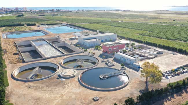 Planta de tratamiento de lodos de San Javier