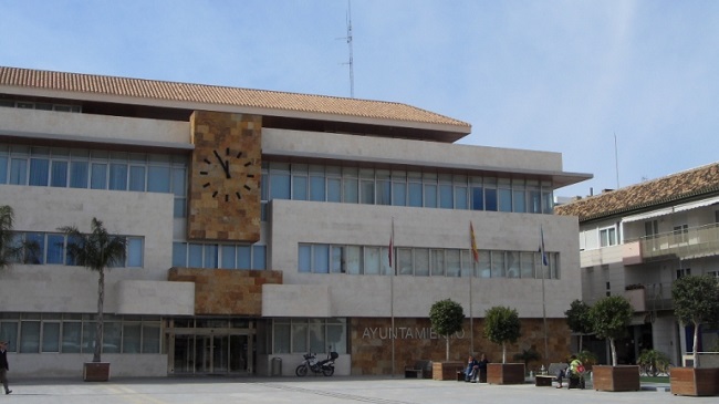 Fachada del Ayuntamiento de San Javier