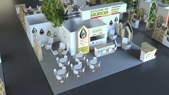 Stand de la Regi&oacute;n en Fruit Logistica