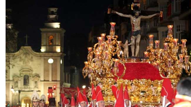 El Cristo de la Sangre, titular de la Cofrad&iacute;a