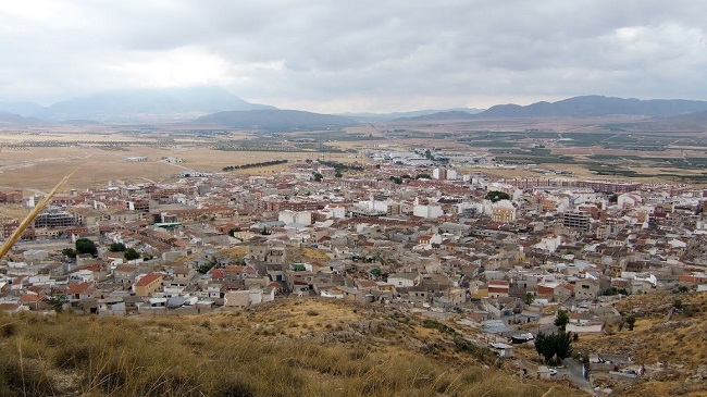 Vista a&eacute;rea de Jumilla