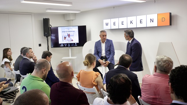 Felipe Moreno en Los Aperitivos Deportivos Sport Business World
