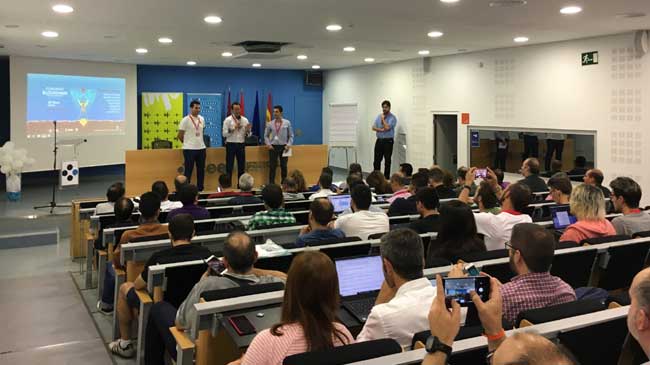Imagen de archivo de una pasada edición del Congreso de Blockchain Imagen de archivo de una pasada edición del Congreso de Blockchain