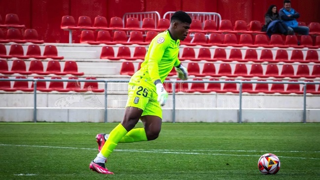 Jhafets, en un partido con el Divisi&oacute;n de Honor del FC Cartagena