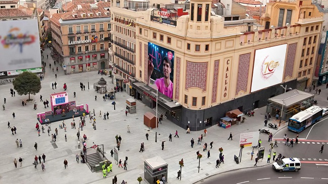 Recreación de la activación que ElPozo Bienstar instalará en la Plaza de Callao Recreación de la activación que ElPozo Bienstar instalará en la Plaza de Callao