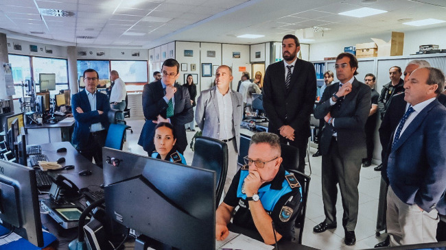 El vicepresidente de la Regi&oacute;n de Murcia, Jos&eacute; &Aacute;ngel Antelo, en la presentaci&oacute;n de la terminal