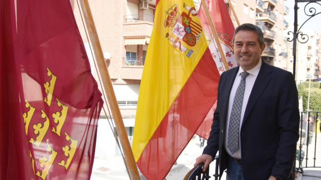 El alcalde de Alcantarilla, Joaquín Buendía. El alcalde de Alcantarilla, Joaquín Buendía.