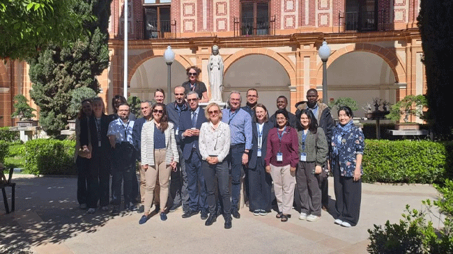 Foto de familia de los participantes en la IX UCAM Staff Week. Foto de familia de los participantes en la IX UCAM Staff Week.