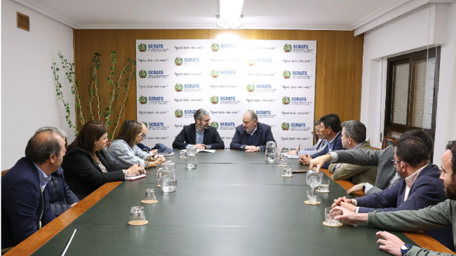 Francisco Lucas se reúne con el presidente del SCRATS. Francisco Lucas se reúne con el presidente del SCRATS.