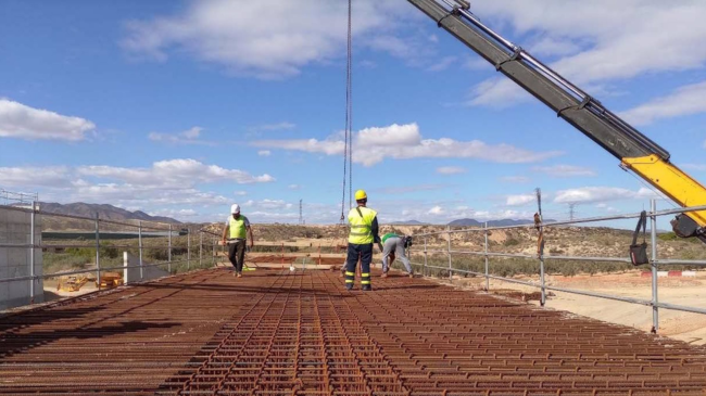 Archivo - Obras del AVE entre Almería y Murcia. - ADIF - Archivo Archivo - Obras del AVE entre Almería y Murcia. - ADIF - Archivo