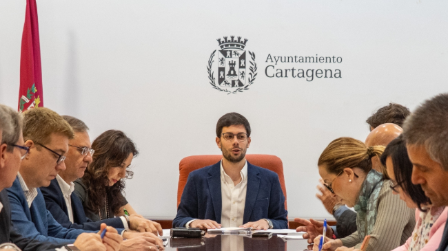 Ignacio J&aacute;udenes preside la Comisi&oacute;n de Hacienda del Ayuntamiento de Cartagena.