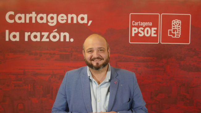 Manolo Torres, secretario general del PSOE de Cartagena