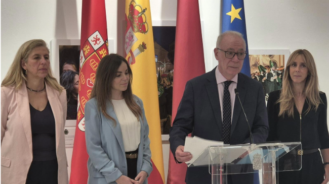 El concejal de Planificaci&oacute;n Urban&iacute;stica, Huerta y Medio Ambiente, Antonio Navarro, informa en rueda de prensa sobre el avance del Plan Parcial del Sector ZP-Pn04-2, El Puntal.