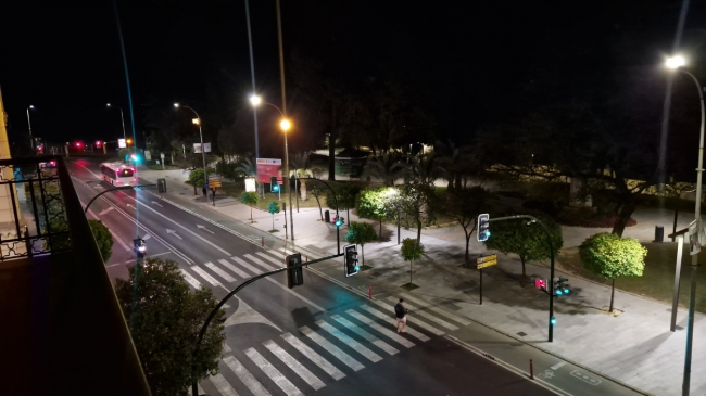 Murcia tras el apagón eléctrico. Murcia tras el apagón eléctrico.