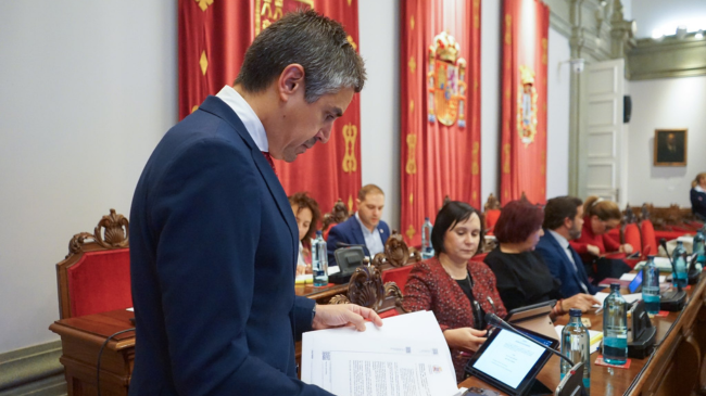 El portavoz de MC Cartagena, Jes&uacute;s Gim&eacute;nez Gallo