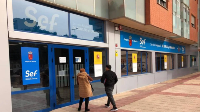 Oficina del SEF Región de Murcia - Foto: MARTÍNEZ BUESO Oficina del SEF Región de Murcia - Foto: MARTÍNEZ BUESO