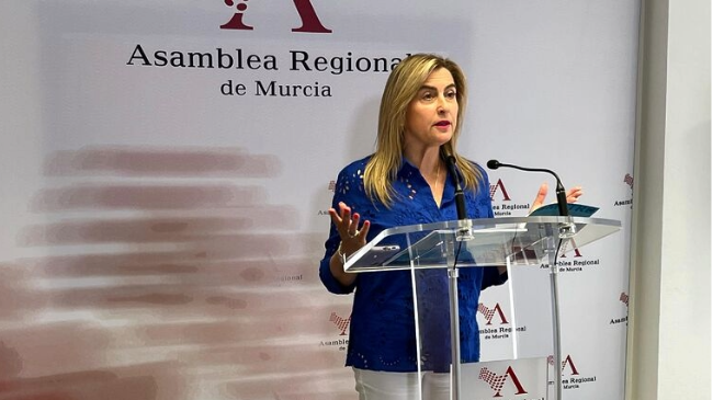Carmina Fernández, viceportavoz del grupo socialista en la Asamblea Regional. Carmina Fernández, viceportavoz del grupo socialista en la Asamblea Regional.
