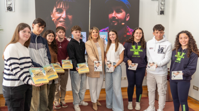 La alcaldesa de Cartagena, Noelia Arroyo, en la presentaci&oacute;n de los ganadores de los Premios Mandarache y Hache 2025