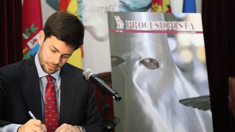Ignacio Jáudenes, concejal de Hacienda, Educación y delegado de Cultura del Ayuntamiento de Cartagena. Foto de Susana Mendoza.