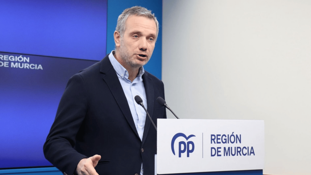 El portavoz del Partido Popular en la Asamblea Regional Joaqu&iacute;n Segado - PPRM - Archivo