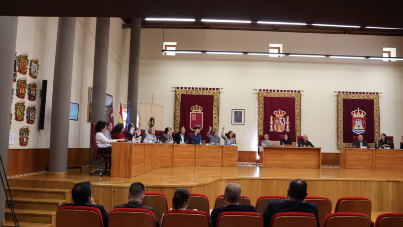 Sesi&oacute;n del pleno de Yecla.