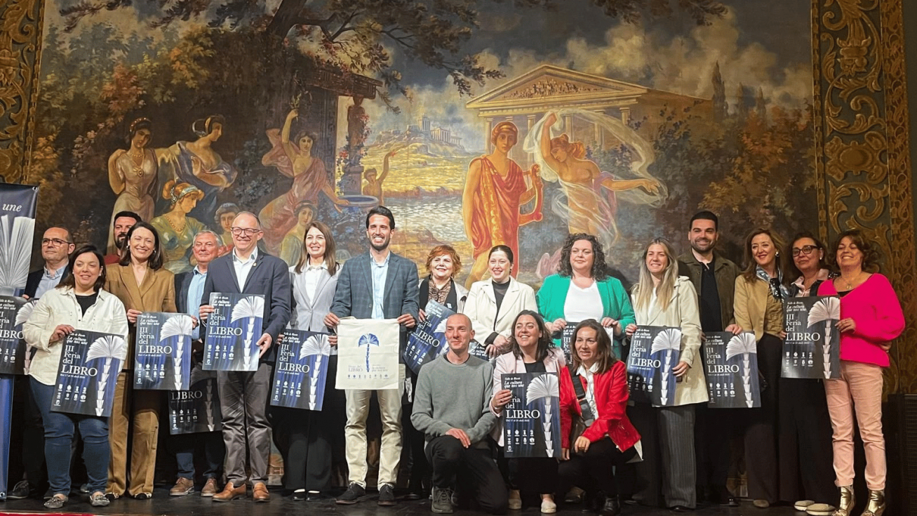 Presentaci&oacute;n de la III Feria del Libro del Valle de Ricote en el Teatro Cervantes de Abar&aacute;n