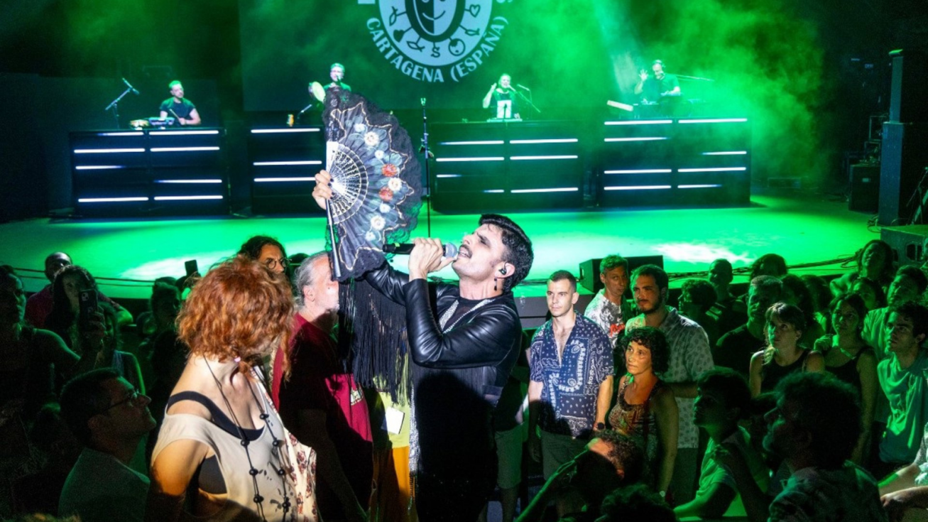 Rodrigo Cuevas en 'La Mar de Músicas' en 2023. Rodrigo Cuevas en 'La Mar de Músicas' en 2023.
