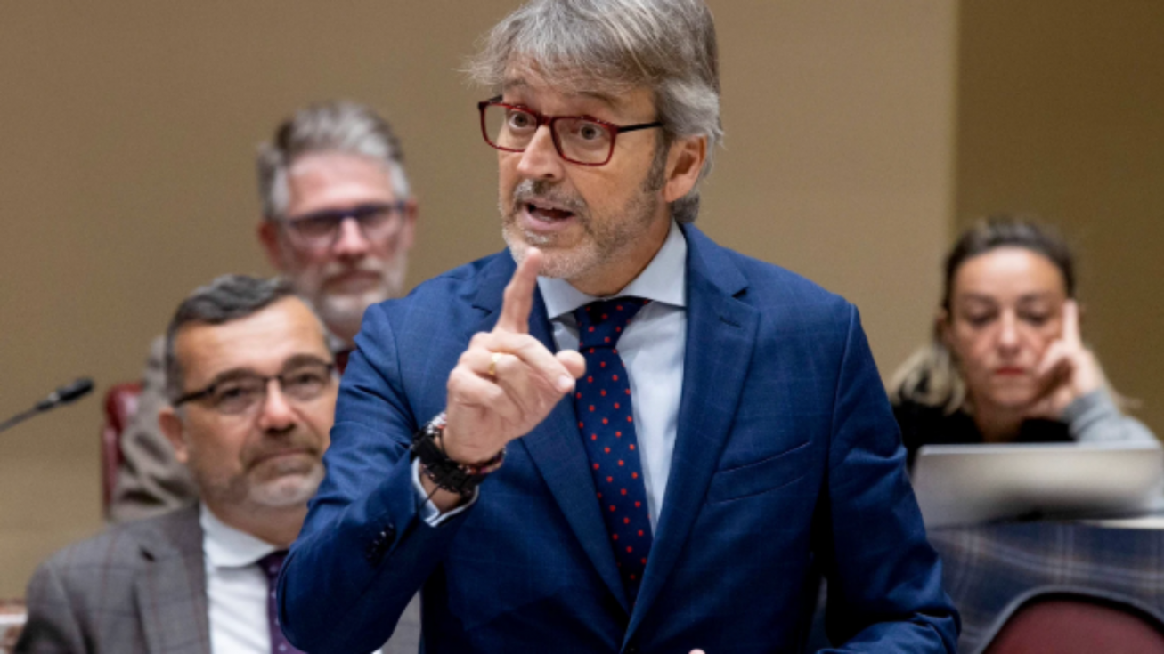 Luis Alberto Mar&iacute;n, consejero de Econom&iacute;a de la Regi&oacute;n de Murcia.