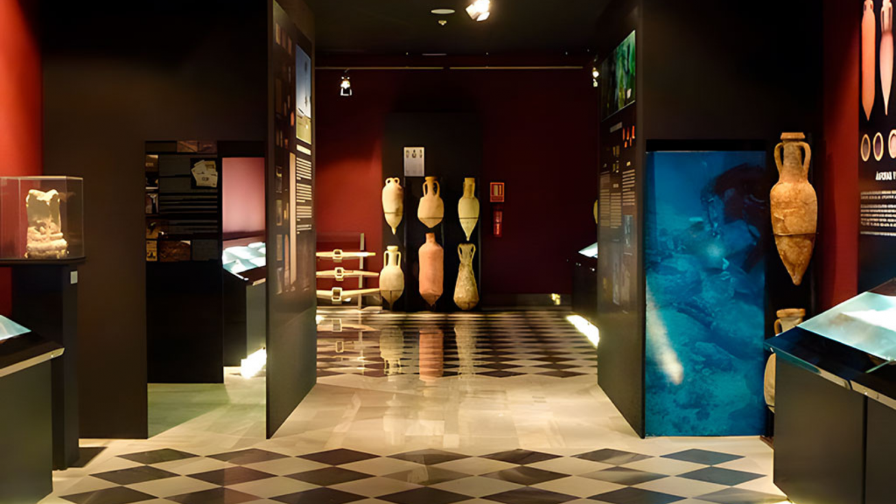 Sala del Museo Bar&oacute;n de Benifay&oacute; de San Pedro del Pinatar.