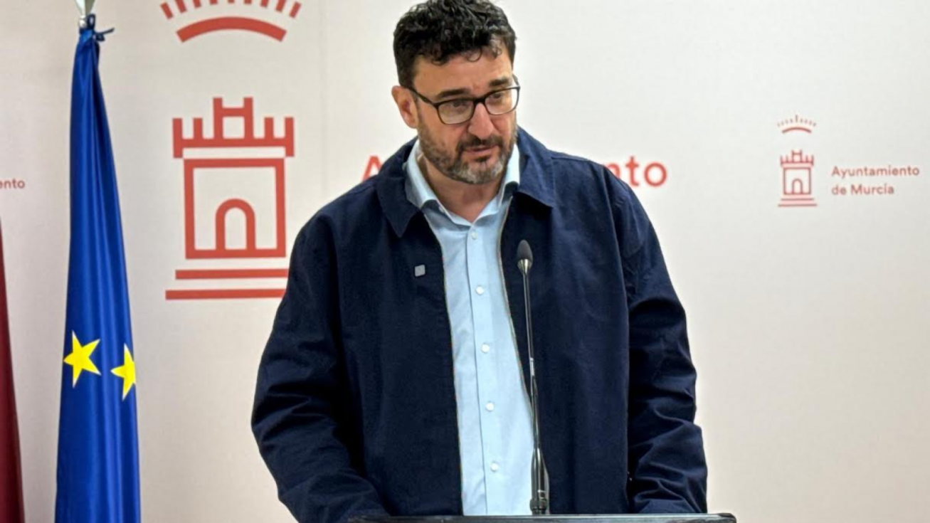 Ginés Ruiz, portavoz del Grupo Socialista en el Ayuntamiento de Murcia. Ginés Ruiz, portavoz del Grupo Socialista en el Ayuntamiento de Murcia.