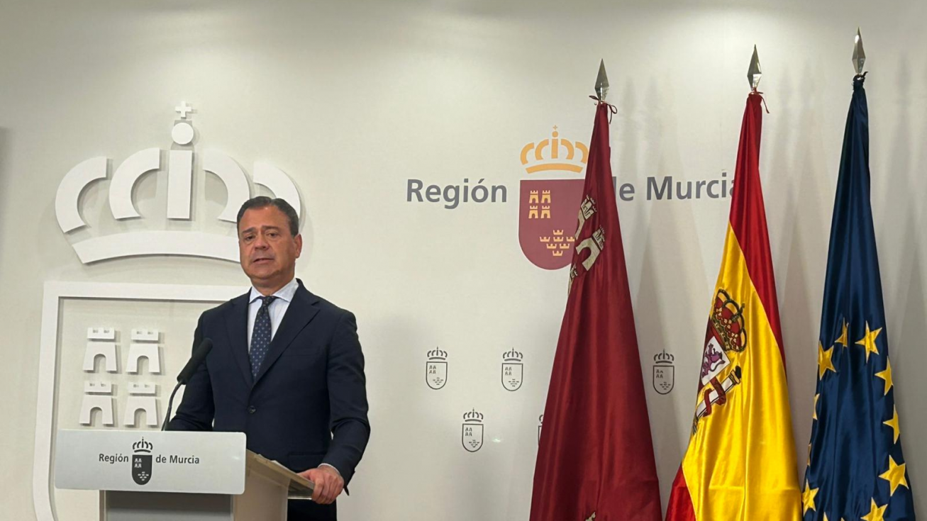 Marcos Ortuño, portavoz del ejecutivo autonómico. Marcos Ortuño, portavoz del ejecutivo autonómico.