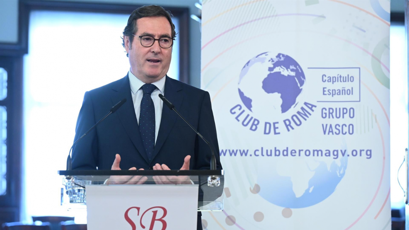 El presidente de la Confederaci&oacute;n Espa&ntilde;ola de Organizaciones Empresariales (CEOE), Antonio Garamendi.