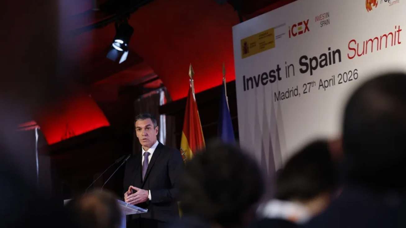 El presidente del Gobierno, Pedro S&aacute;nchez, inaugura la segunda edici&oacute;n del Invest in Spain Summit (EFE/Mariscal).